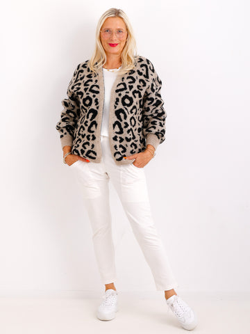 Leo Strickjacke LIVIANE – Weicher Oversize Cardigan – Gr. 36–44