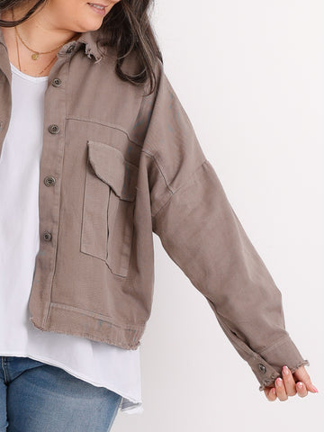 ANTONIA.S Jeansjacke | Curvy One Size 44-50