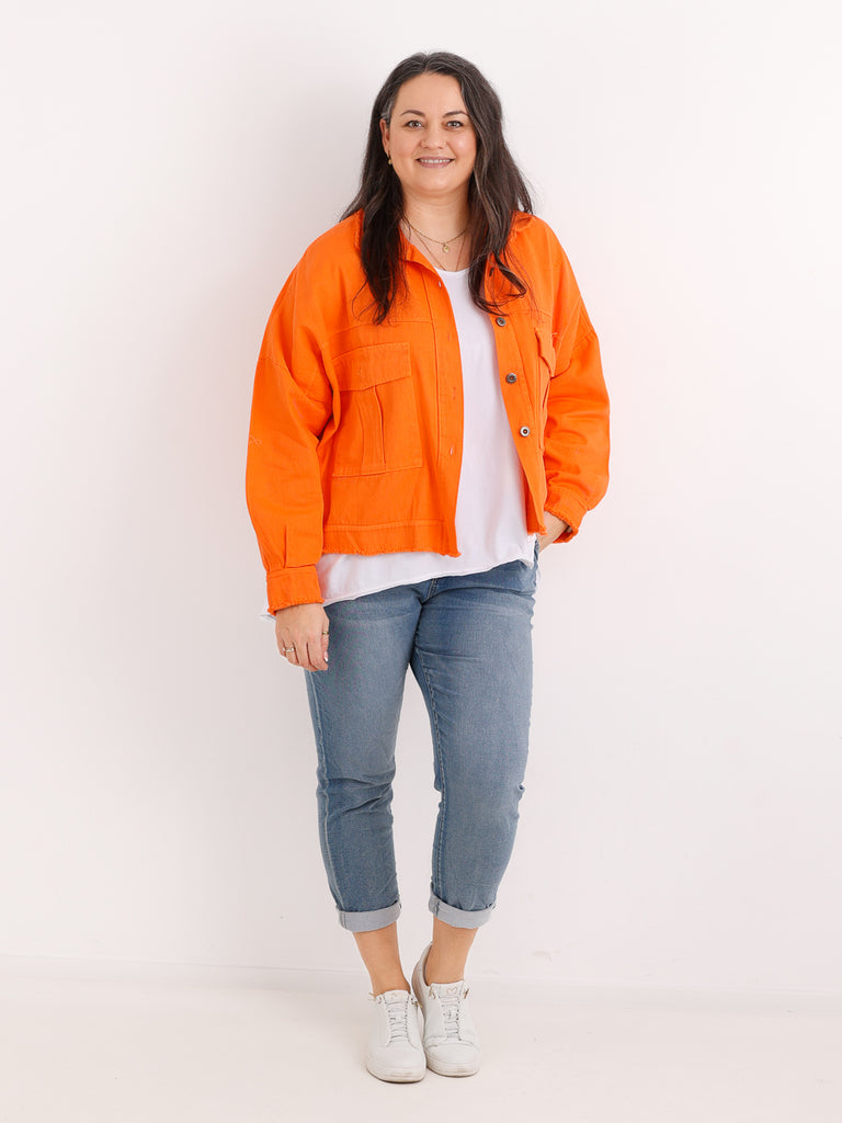 ANTONIA.S Jeansjacke | Curvy One Size 44-50