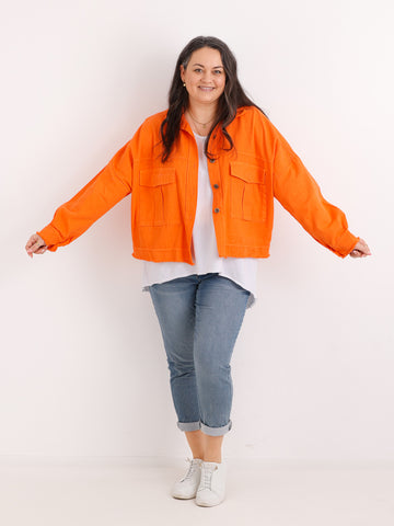 ANTONIA.S Jeansjacke | Curvy One Size 44-50