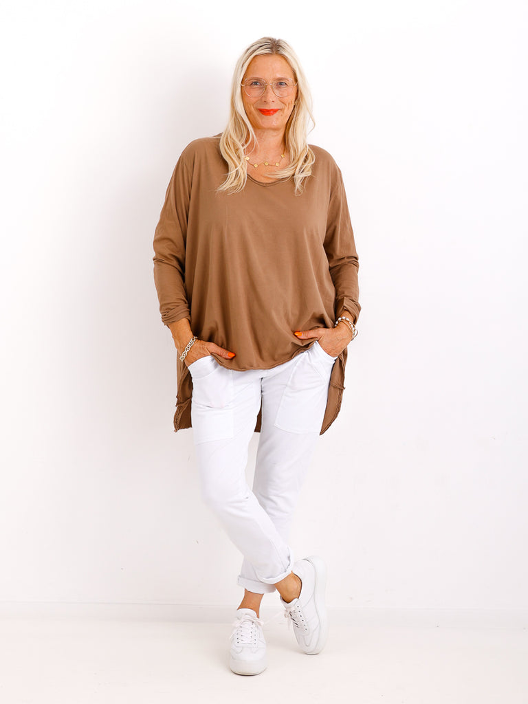 BRENDA Longsleeve - verschiedene Farben