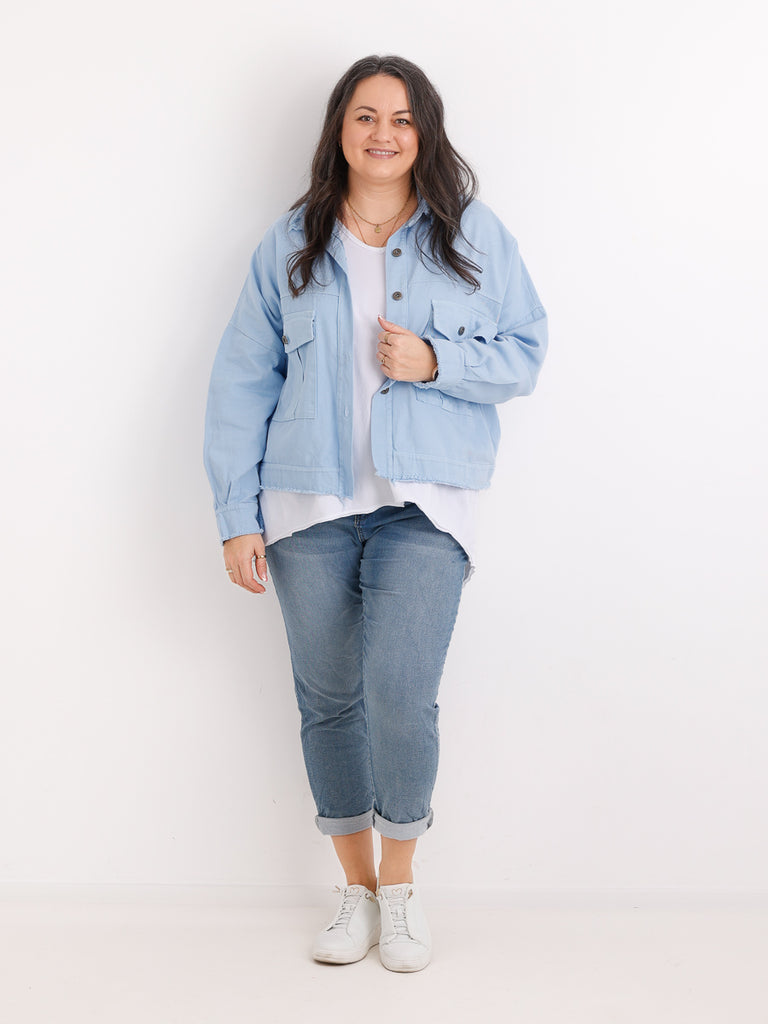 ANTONIA.S Jeansjacke | Curvy One Size 44-50