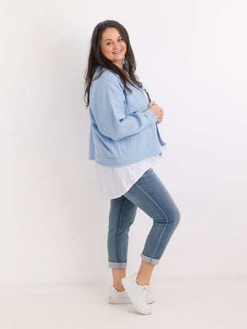 ANTONIA.S Jeansjacke | Curvy One Size 44-50