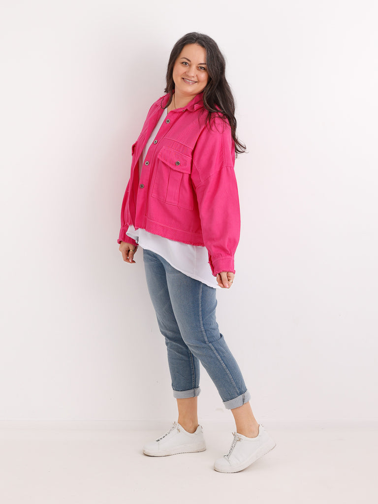 ANTONIA.S Jeansjacke | Curvy One Size 44-50