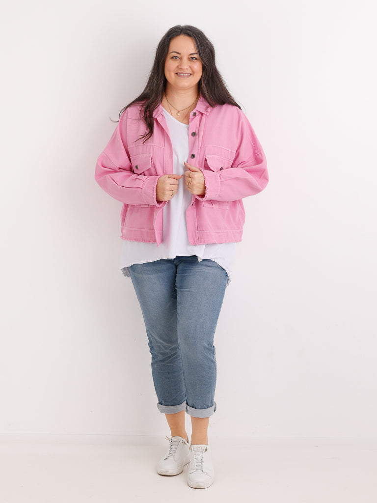 ANTONIA.S Jeansjacke | Curvy One Size 44-50