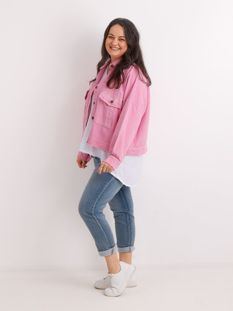 ANTONIA.S Jeansjacke | Curvy One Size 44-50