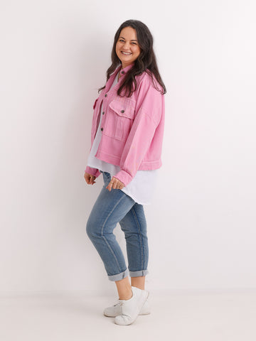 ANTONIA.S Jeansjacke | Curvy One Size 44-50