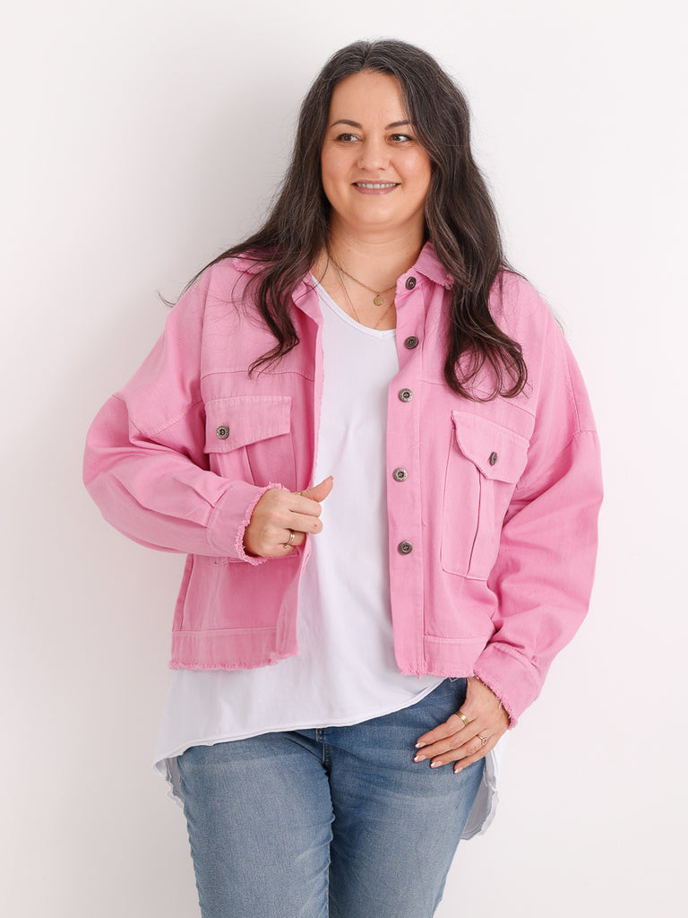 ANTONIA.S Jeansjacke | Curvy One Size 44-50