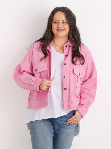 ANTONIA.S Jeansjacke | Curvy One Size 44-50