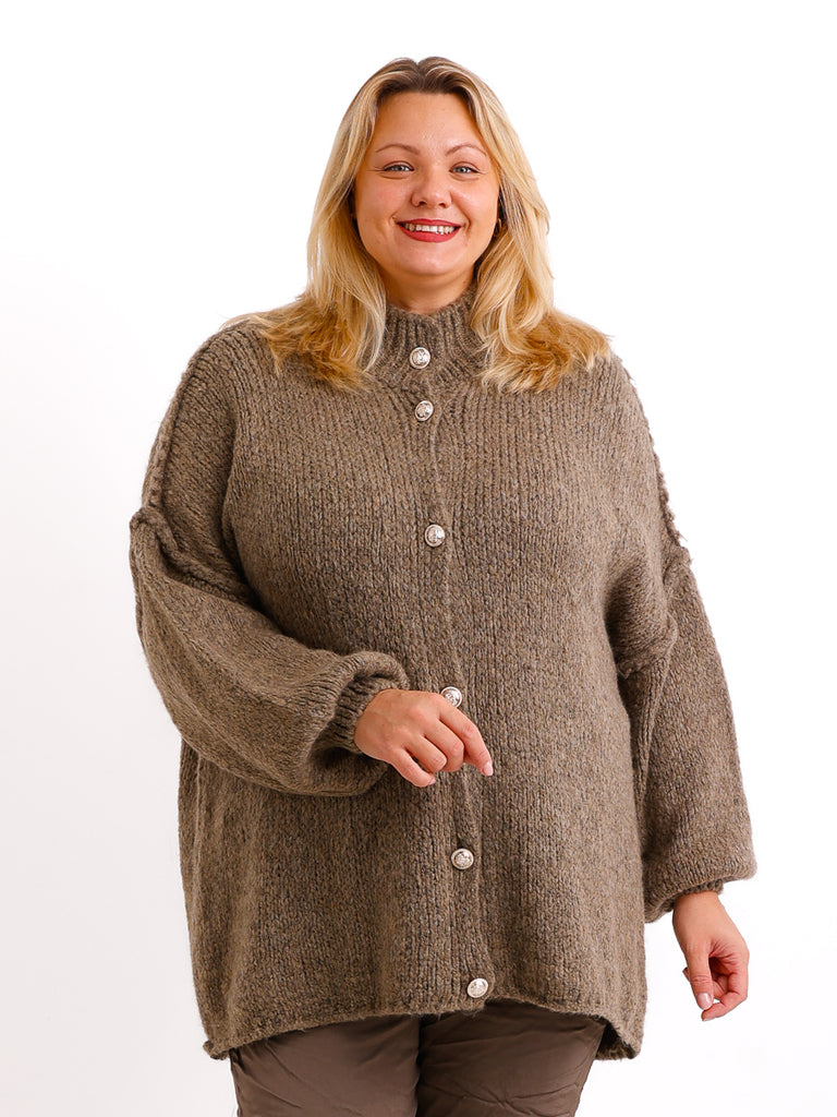 MIRELLA Oversize Strickjacke - verschiedene Farben