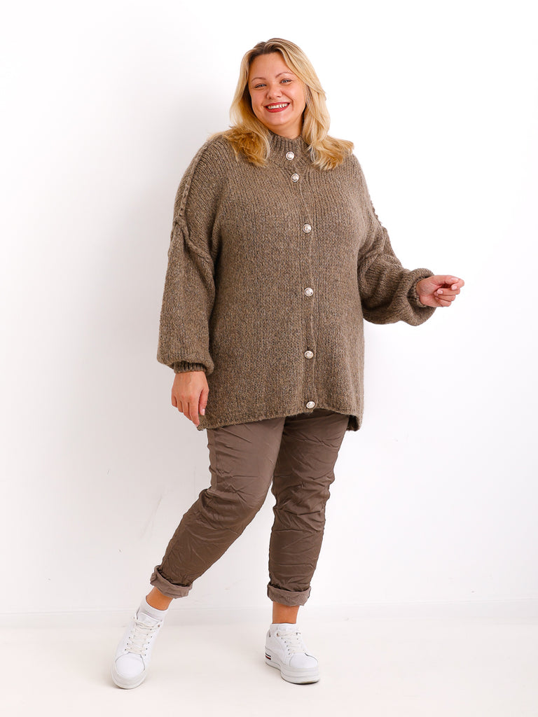 MIRELLA Oversize Strickjacke - verschiedene Farben