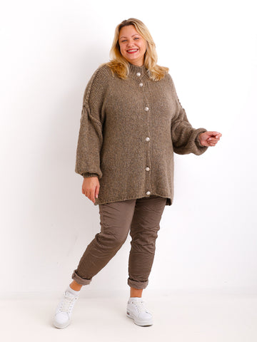 MIRELLA Oversize Strickjacke - verschiedene Farben