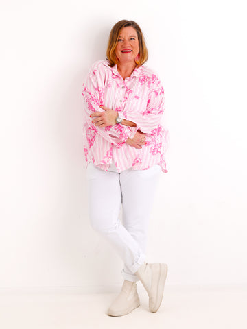 LOUISA Musselin Bluse - One Size (36-44)