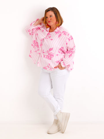 LOUISA Musselin Bluse - One Size (36-44)