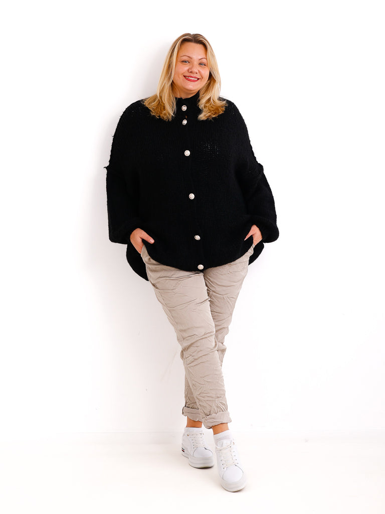 MIRELLA Oversize Strickjacke - verschiedene Farben