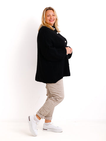 MIRELLA Oversize Strickjacke - verschiedene Farben