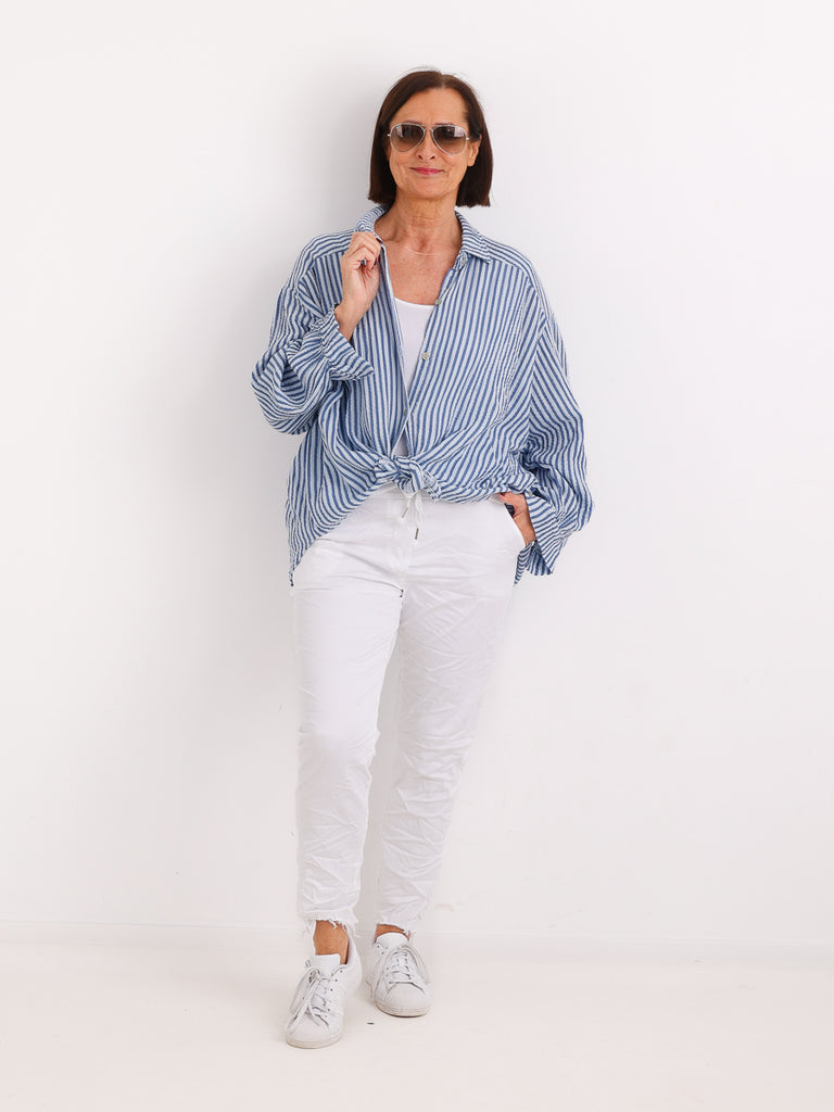 NADJA.S Musselin Bluse | One Size 38-44