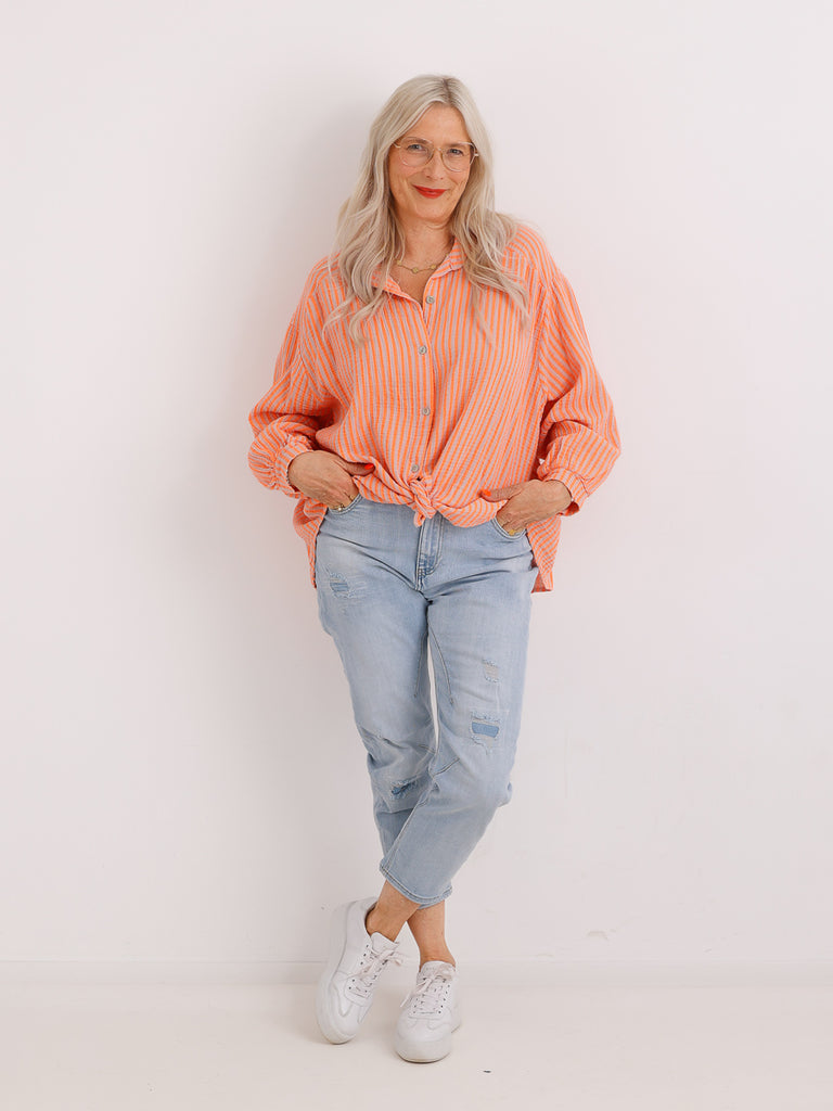 NADJA.S Musselin Bluse | One Size 38-44