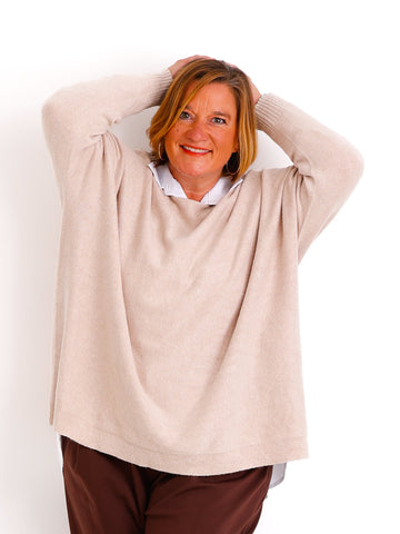 MILA Oversize Pullover - verschiedene Farben