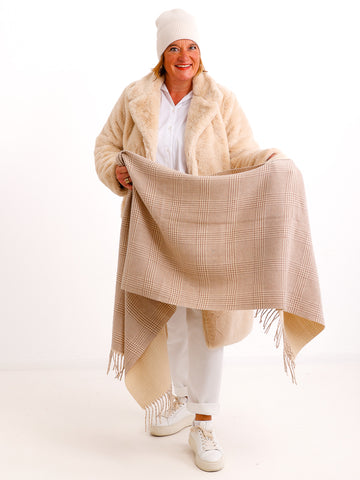 ELLEN Schal - beige/taupe