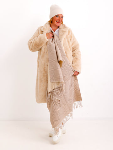 ELLEN Schal - beige/taupe