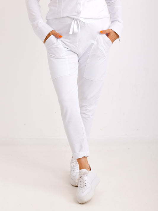 COLIN LOUNGE Sweatpants - weiß