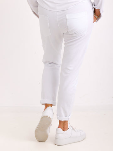 COLIN LOUNGE Sweatpants - weiß