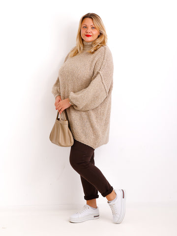MEA Curvy Size Pullover - verschiedene Farben