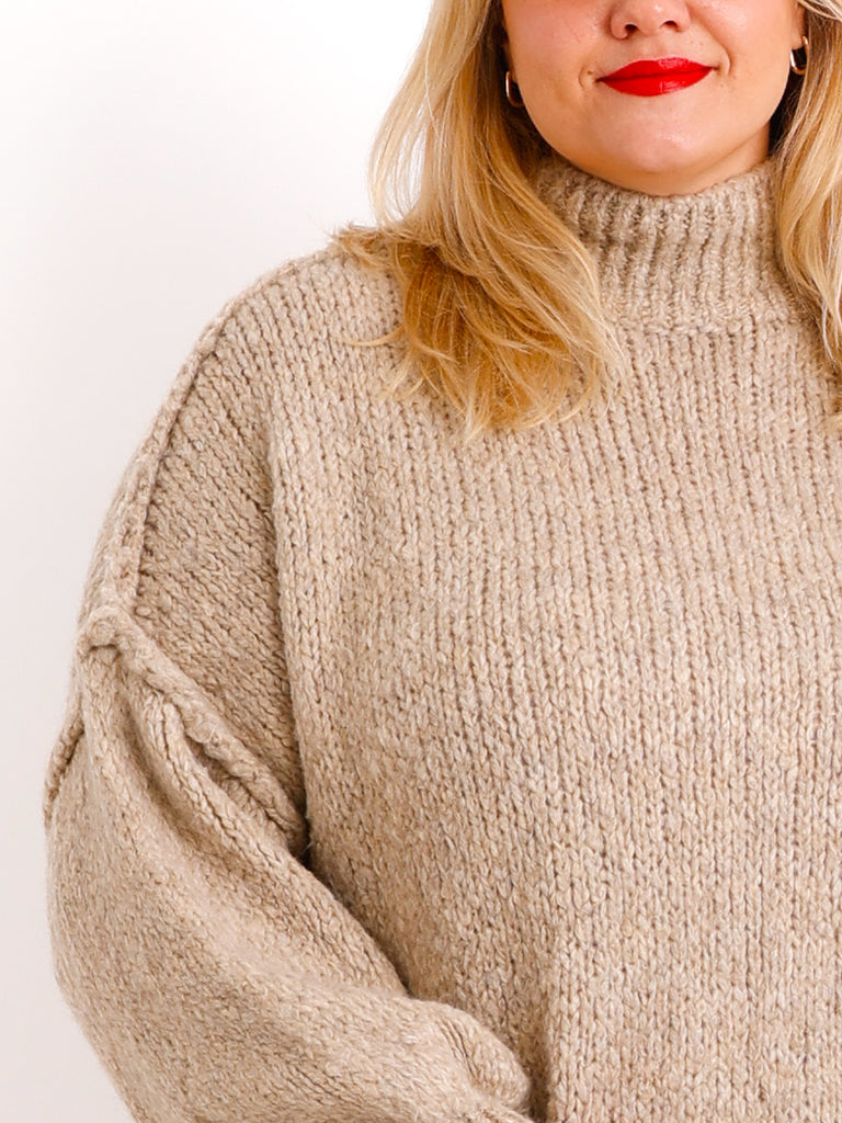 MEA Curvy Size Pullover - verschiedene Farben