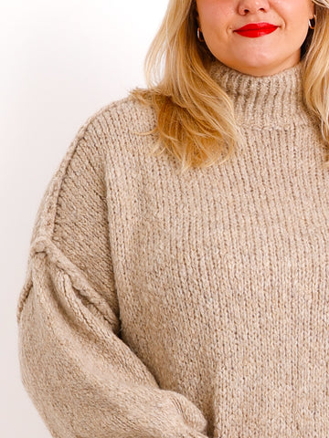 MEA Curvy Size Pullover - verschiedene Farben