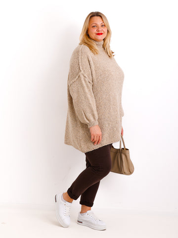MEA Curvy Size Pullover - verschiedene Farben