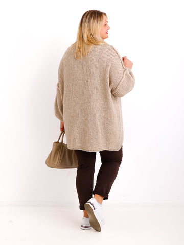 MEA Curvy Size Pullover - verschiedene Farben