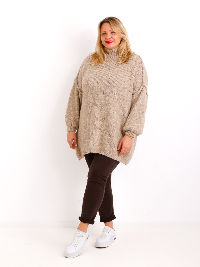 MEA Curvy Size Pullover - verschiedene Farben