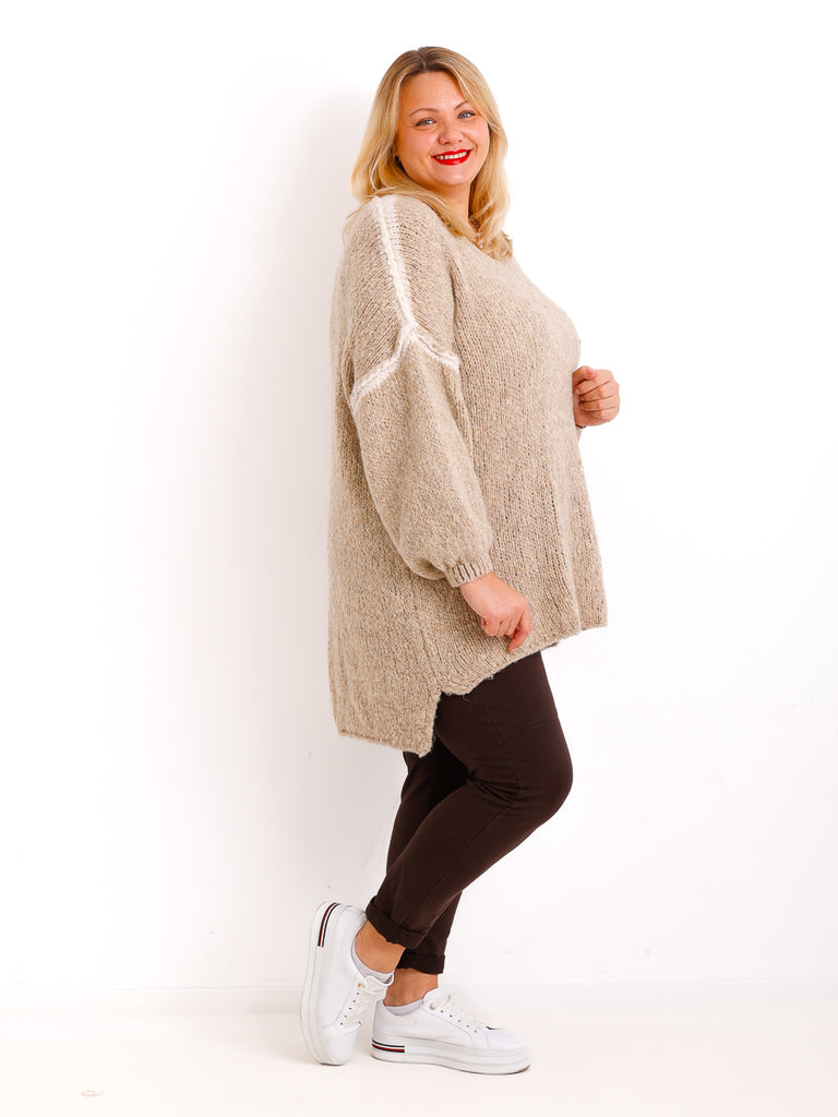 GINA Curvy Size Pullover - verschiedene Farben