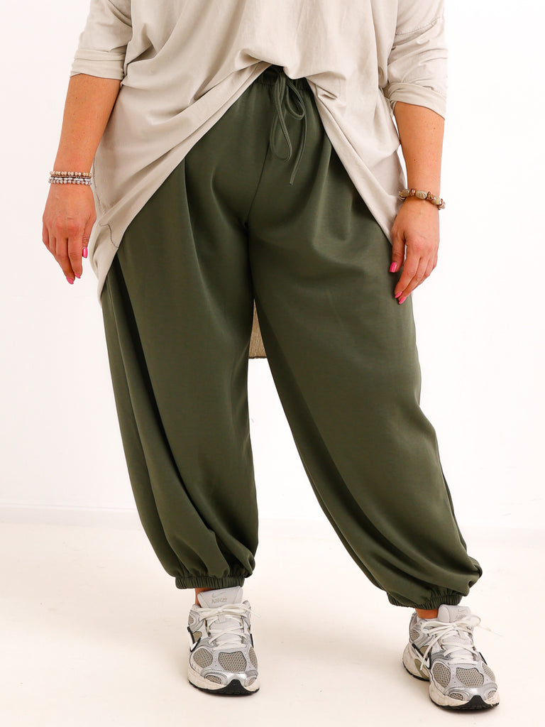 Curvy Ballonhose RAVELO – Lässige Silhouette mit elastischem Beinabschluss – Gr. 44–54