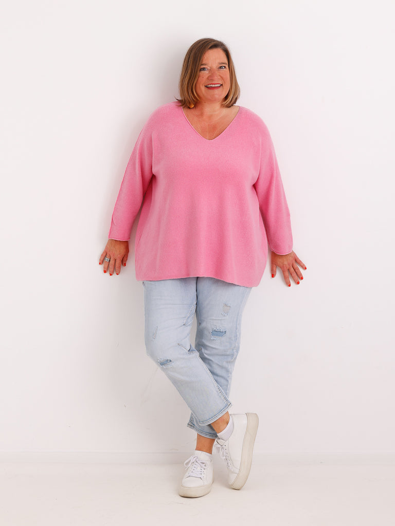 Feinstrick-Pulli FLORENTINE.S – Soft-Touch – Gr. 38-48