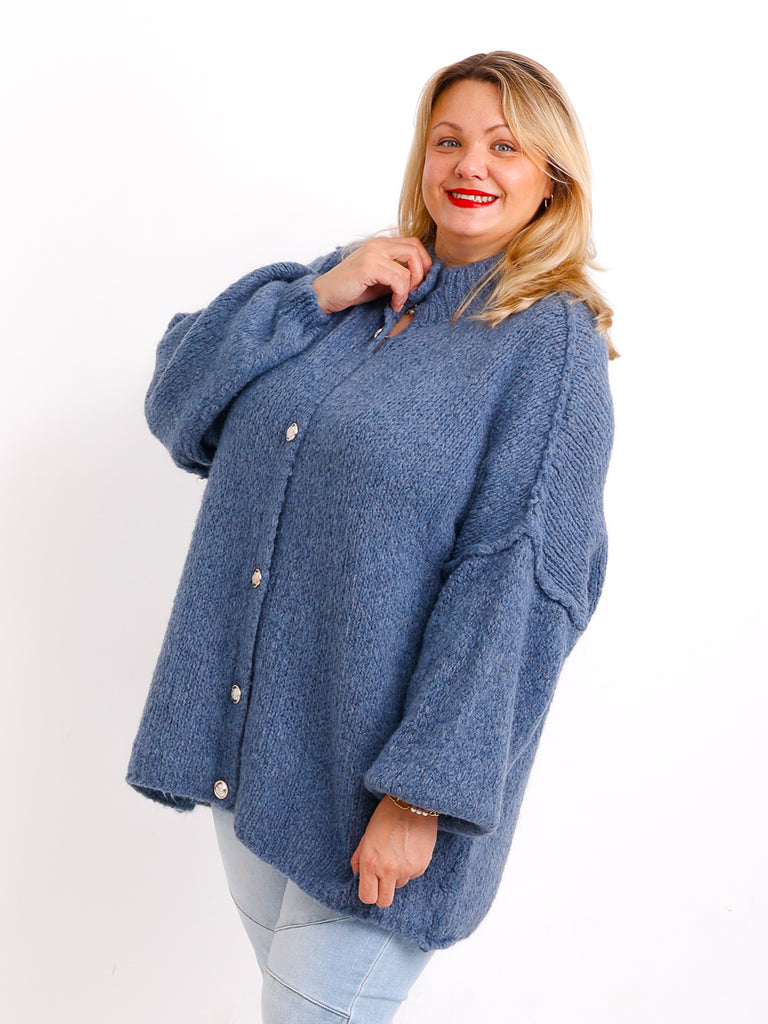 MIRELLA Oversize Strickjacke - verschiedene Farben