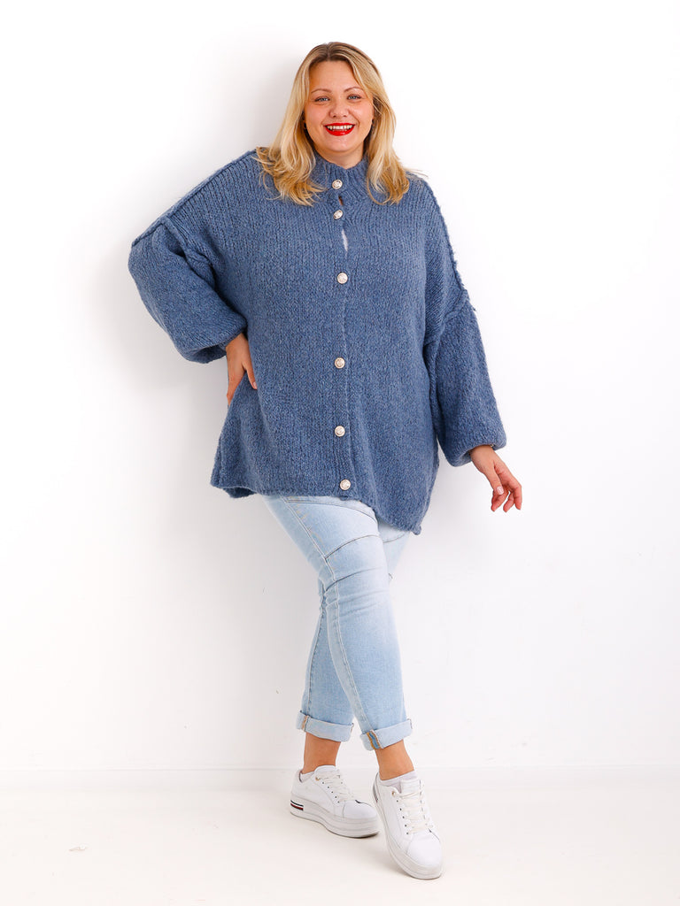 MIRELLA Oversize Strickjacke - verschiedene Farben