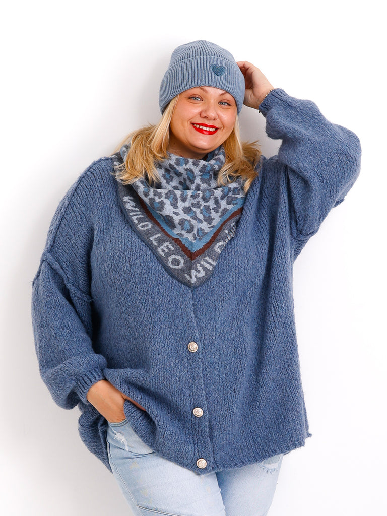 MIRELLA Oversize Strickjacke - verschiedene Farben