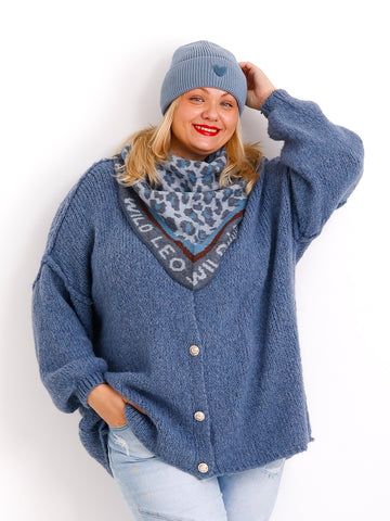 MIRELLA Oversize Strickjacke - verschiedene Farben