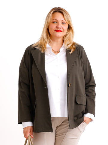 DOREEN Curvy Size Blazer 2 XL - verschiedene Farben