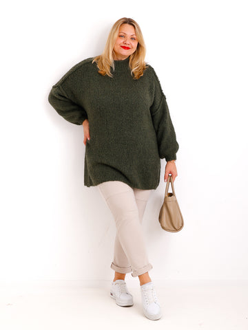 MEA Curvy Size Pullover - verschiedene Farben