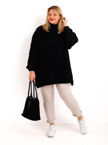 MEA Curvy Size Pullover - verschiedene Farben