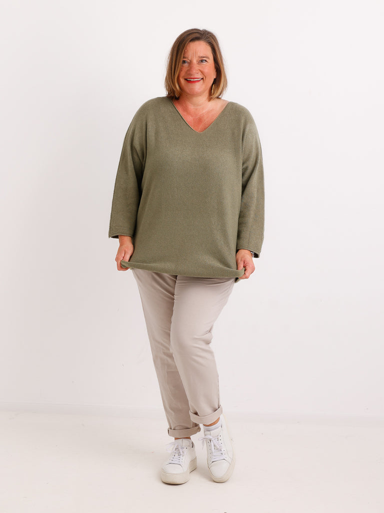Feinstrick-Pulli FLORENTINE.S – Soft-Touch – Gr. 38-48