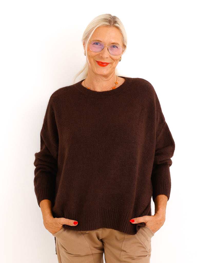 Oversize Pullover CIRELL – Kuscheliger Alpaka-Mix mit verlängerter Rückenpartie – Gr. 38–44 bist du jetzt