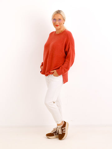 Oversize Pullover CIRELL – Kuscheliger Alpaka-Mix mit verlängerter Rückenpartie – Gr. 38–44 bist du jetzt