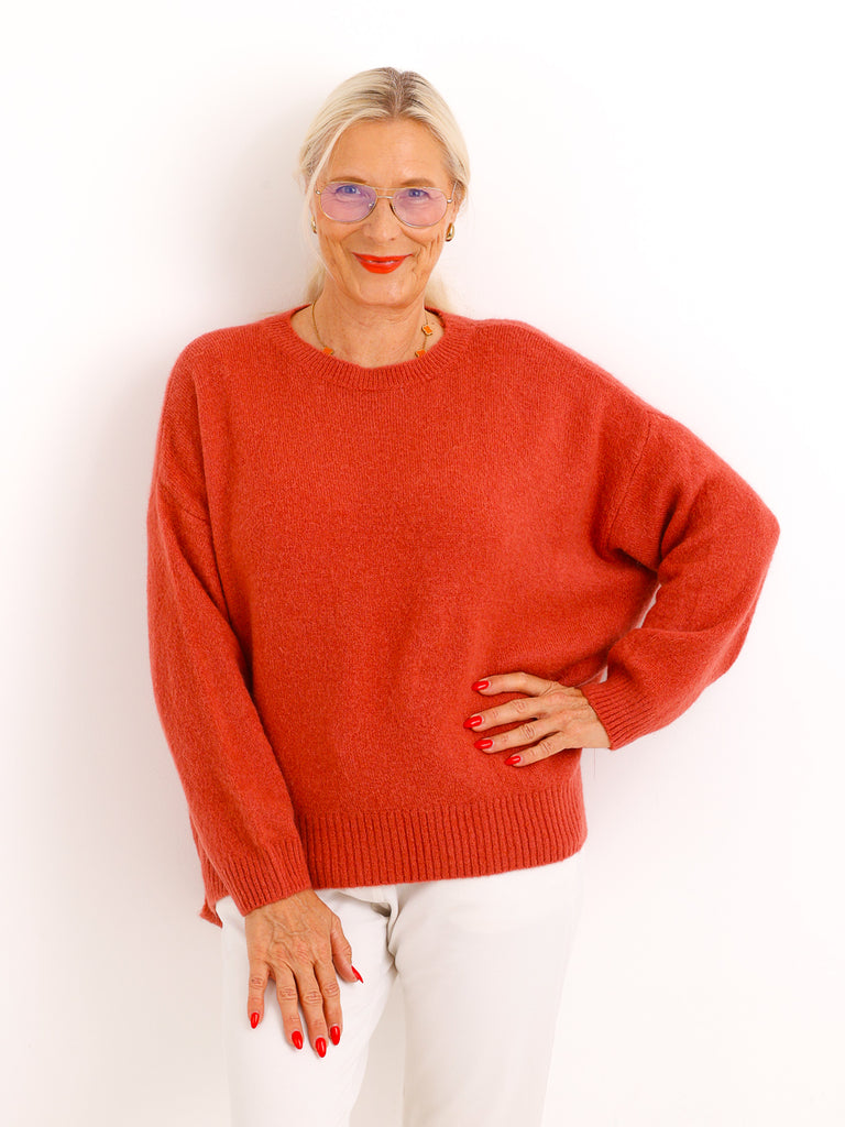 Oversize Pullover CIRELL – Kuscheliger Alpaka-Mix mit verlängerter Rückenpartie – Gr. 38–44 bist du jetzt