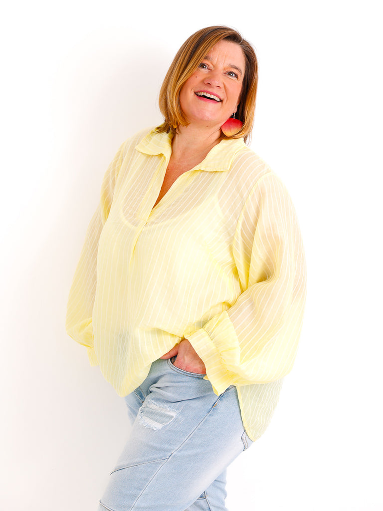 SANDRA Bluse - One Size 36-44