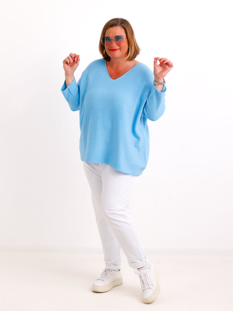 Feinstrick-Pulli FLORENTINE.S – Soft-Touch – Gr. 38-48