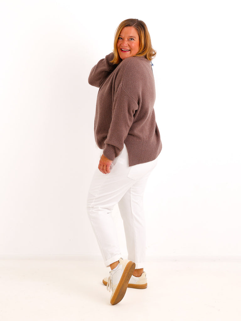 Oversize Pullover CIRELL – Kuscheliger Alpaka-Mix mit verlängerter Rückenpartie – Gr. 38–44 bist du jetzt